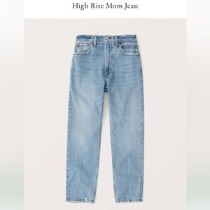 Abercrombie and Fitch High Rise Mom Jeans